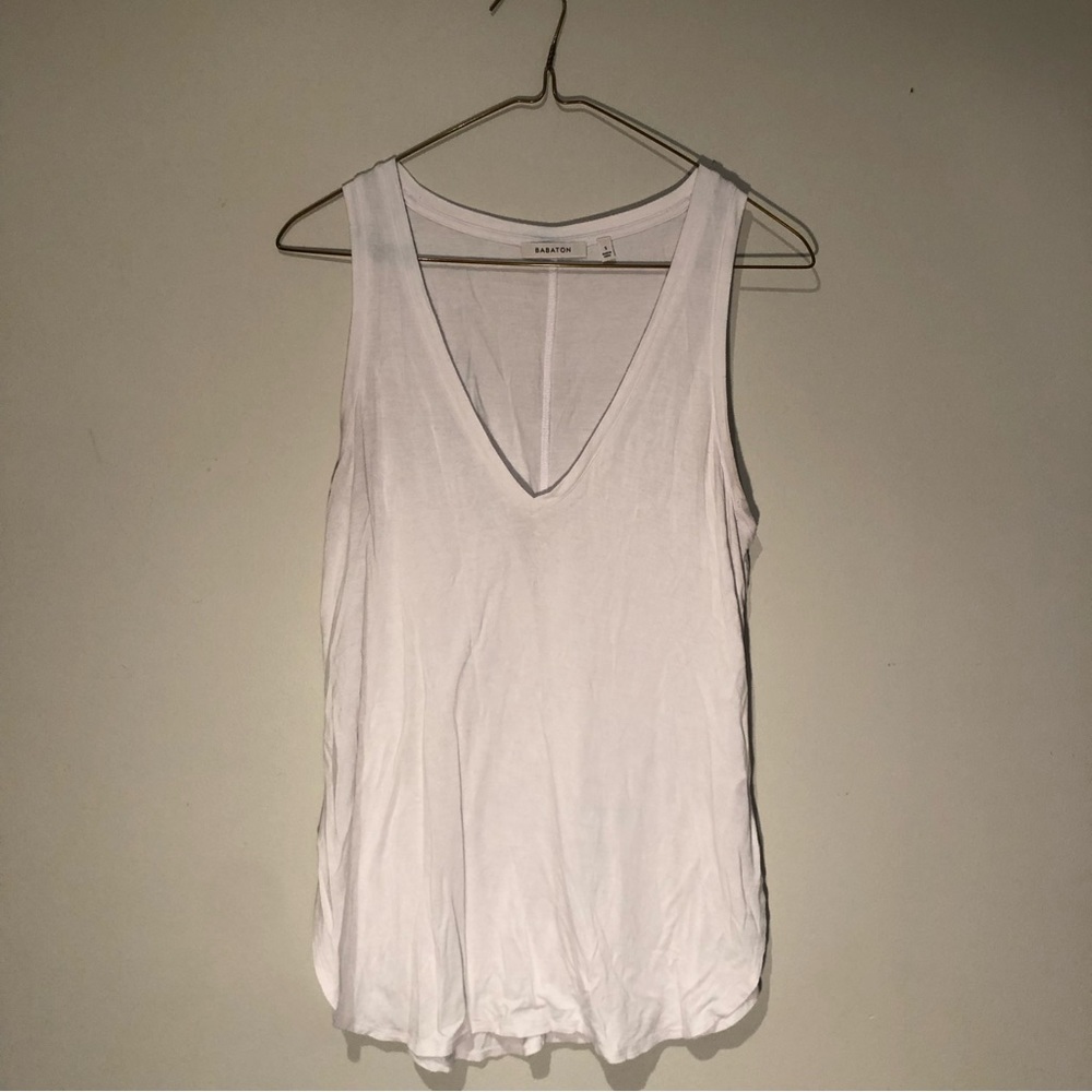 Babaton White Tank